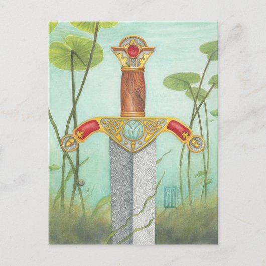Excalibur Postkarte (Vorderseite)
