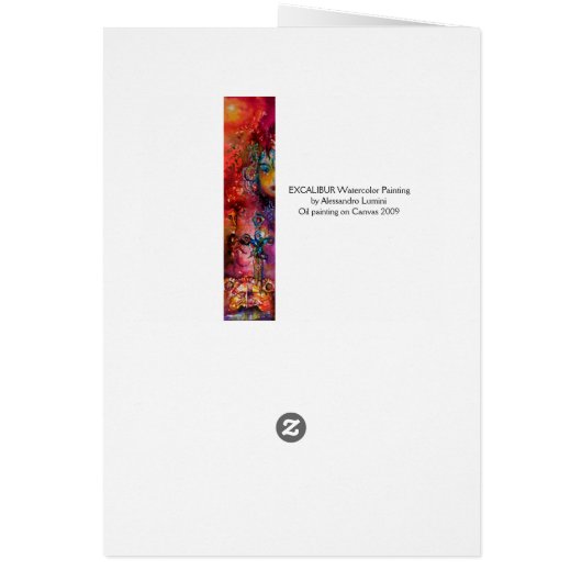 EXCALIBUR QUEEN DER MAGIC SWORD Fantasy Monogram (Hinten)