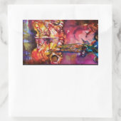 EXCALIBUR RECHTECKIGER AUFKLEBER (Tasche)