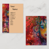 EXCALIBUR, rosa Aubergine Visitenkarte (Vorne/Hinten)