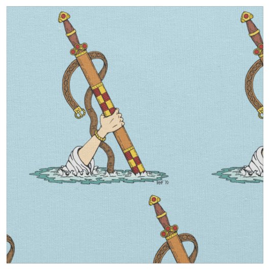 Excalibur Stoff (Nahaufnahme)