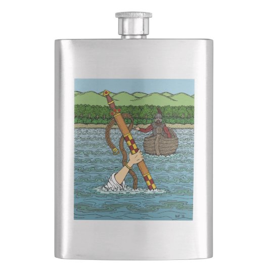 Excalibur und Arthur Flachmann (Vorderseite)