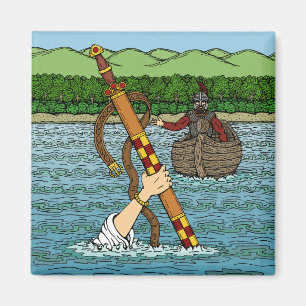 Excalibur und Arthur Magnet