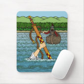 Excalibur und Arthur Mousepad (Mit Mouse)