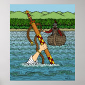 Excalibur und Arthur Poster (Vorne)