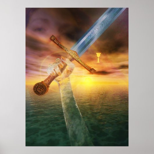 Excalibur und die Dame des Sees Poster (Vorne)