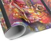 EXCALIBUR UND DURENDAL Magic Schwerter Aquarell Geschenkpapier (Rolleneckpunkt)