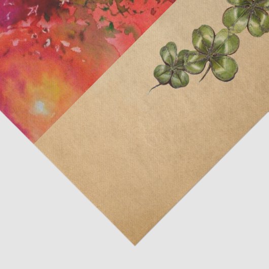 EXCALIBUR UND KLEEBLATTS St. Patrick's Day Seidenpapier (Detail)