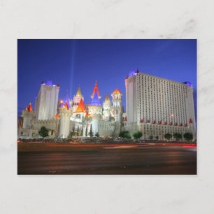 Excalibur Vegas Resort Postcard Postkarte