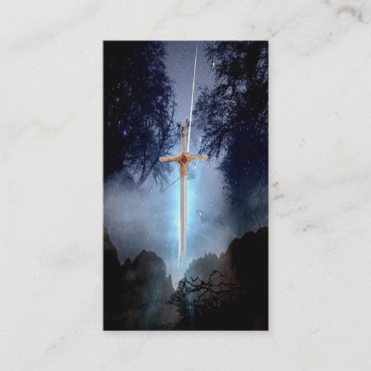 Excalibur Visitenkarte (Vorderseite)