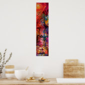 EXCALIBUR Zauberschwert Arthurian Legende Wasser Poster (Küche)