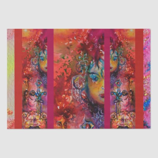 EXCALIBUR / Zauberschwert Arthurische Legenden Seidenpapier (Vorderseite)