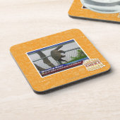 Excaping Schildkröte Getränkeuntersetzer (Linke Seite)