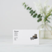 excavacting Visitenkarte (Stehend Vorderseite)