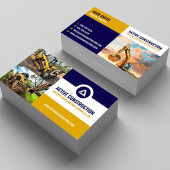 Excavating, Forestry mulching, land clearing Busin Visitenkarte