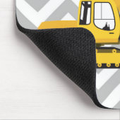 Excavator Construction Truck Mousepad (Ecke)