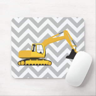 Excavator Construction Truck Mousepad