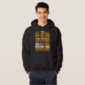 Excavator Driver Anger Issues Heavy Equipment Oper Hoodie (Vorne ganz)
