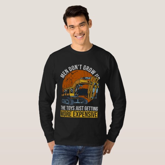 Excavator Operator And Backhoe Operator T-Shirt (Vorne ganz)