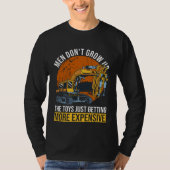 Excavator Operator And Backhoe Operator T-Shirt (Vorderseite)
