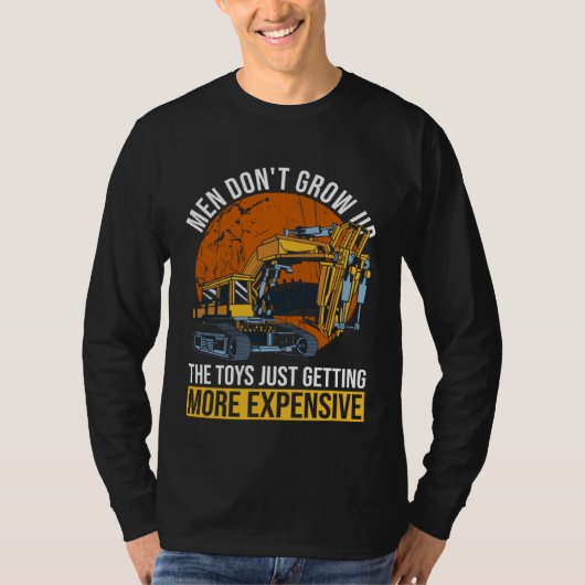 Excavator Operator And Backhoe Operator T-Shirt (Vorderseite)