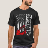 Excavator operator Hole y ditch T-Shirt (Vorderseite)