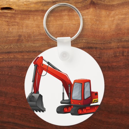Excavator Schlüsselanhänger (Vorderseite)