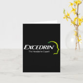 Excedrin Funny Group Nurse Pharmacy Halloween Karte (Gelbe Blume)