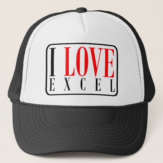 Excel, Alabama Truckerkappe (Vorderseite)