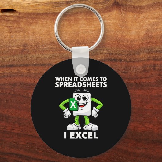 Excel Coworker Birthday Employee Farewell Goodbye Schlüsselanhänger (Vorderseite)