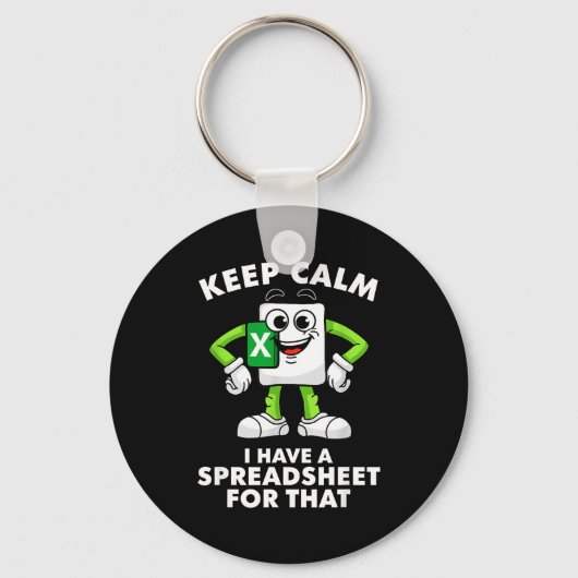 Excel Coworker Employee Farewell Goodbye Birthday Schlüsselanhänger (Vorderseite)