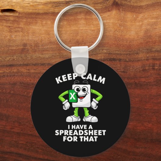 Excel Coworker Employee Farewell Goodbye Birthday Schlüsselanhänger (Vorderseite)