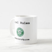 Excel ordnet Tasse an (Vorderseite Links)