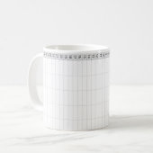 Excel-Tabelle - Grün Kaffeetasse (Vorderseite Links)