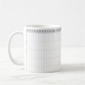 Excel-Tabelle - Grün Kaffeetasse (Links)
