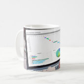 Excel-Tasse: Das perfekte Geschenk für Daten Kaffeetasse (Vorderseite Links)