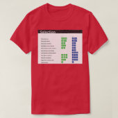 Excel-Tastenkombinationen für Excel-Tastenkombinat T-Shirt (Design vorne)
