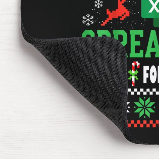 Excel Ugly Christmas Sweater I Have A Spreadsheet  Mousepad (Ecke)