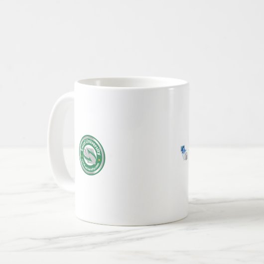 Excel-Universität beherrscht 1 Kaffeetasse (Vorderseite Links)