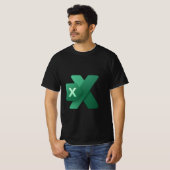Excel Wizard T - Shirt - Funny Spreadsheet Master (Vorne ganz)