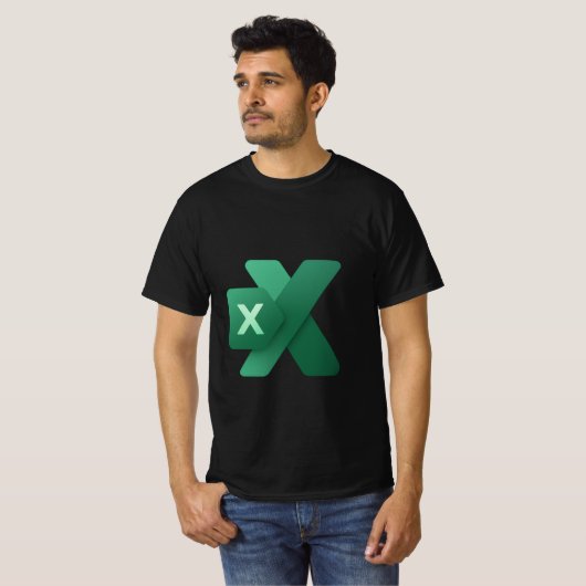 Excel Wizard T - Shirt - Funny Spreadsheet Master (Vorne ganz)