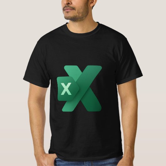 Excel Wizard T - Shirt - Funny Spreadsheet Master (Vorderseite)