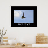 Excellence Bald Eagle Motivierend Poster (Küche)