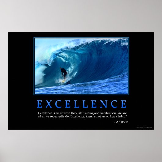 Excellence Poster (Vorne)