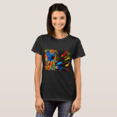 Excellence's Birds: Blauer Ara Anodorhynchus lear T-Shirt (Vorne ganz)