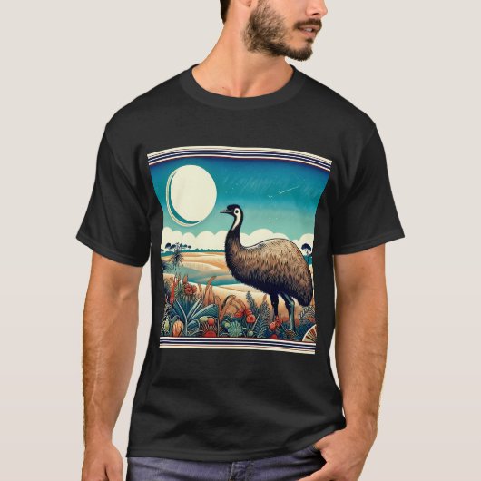 Excellence's Birds: Emu#1 T-Shirt (Vorderseite)