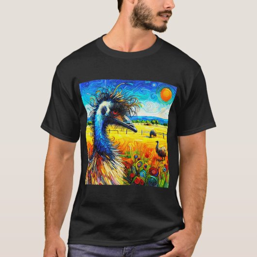 Excellence's Birds: Emu#5 T-Shirt (Vorderseite)