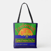 Excelorator Coffee Retro Küche Lebensmittelgeschäf Tasche (Rückseite)