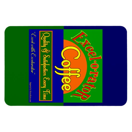 Excelorator Kaffee Neue Magnete für Kratzerkunst (Horizontal)