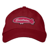 Excelsior Crewcap Bestickte Kappe (Vorderseite)